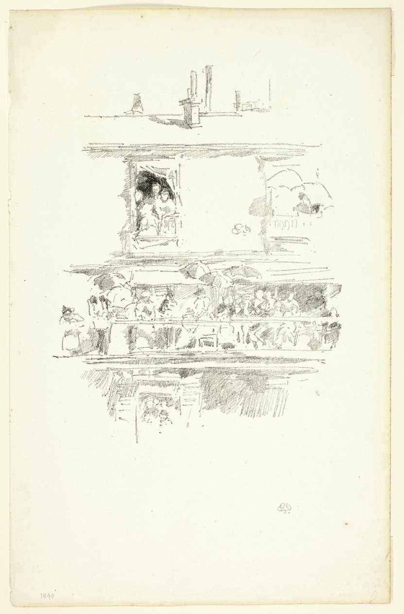 Długi Balkon autorstwa James Abbott McNeill Whistler