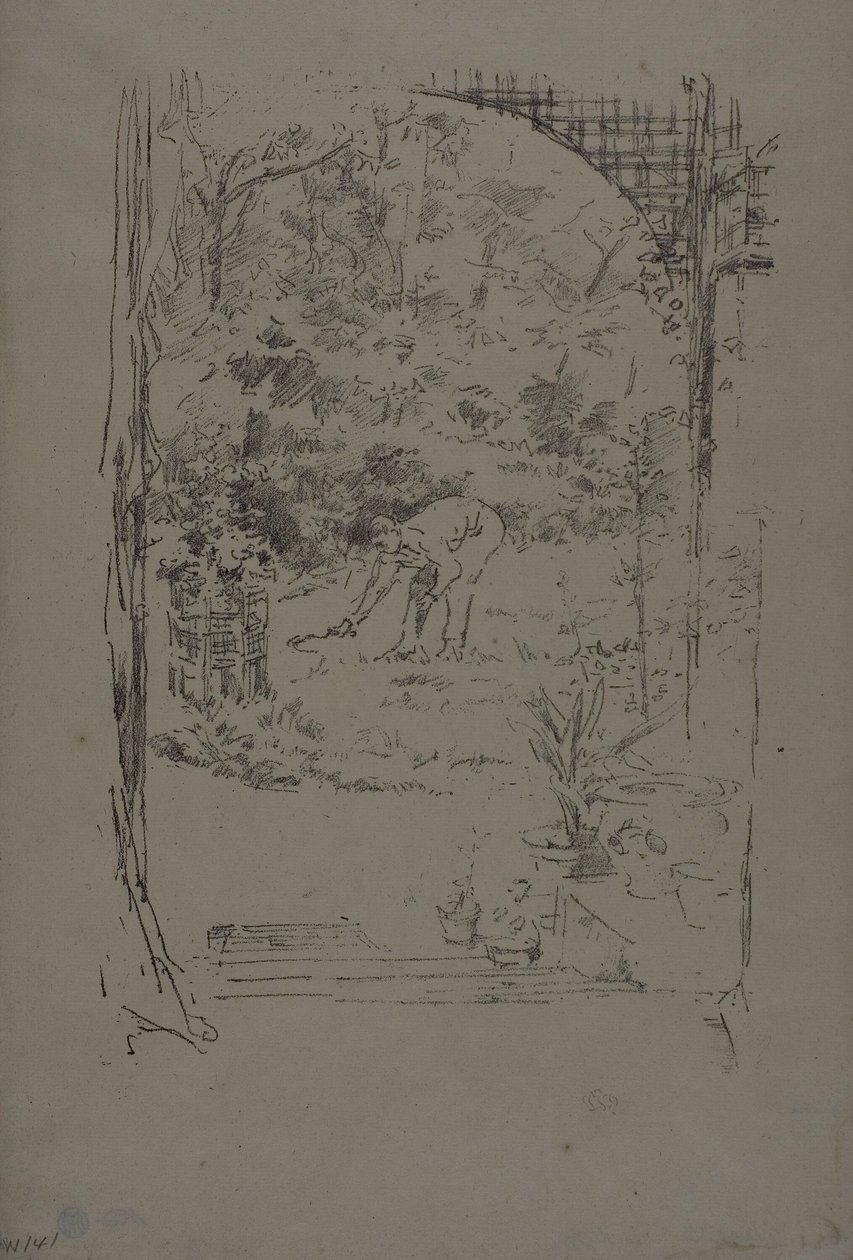 Człowiek z sierpem autorstwa James Abbott McNeill Whistler