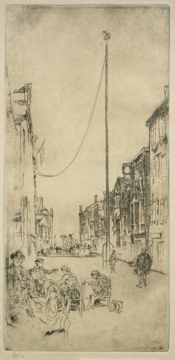 Maszt autorstwa James McNeill Whistler