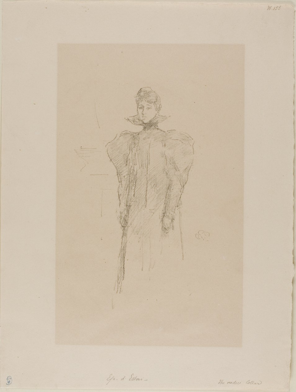 Obroża Medyceuszy autorstwa James Abbott McNeill Whistler