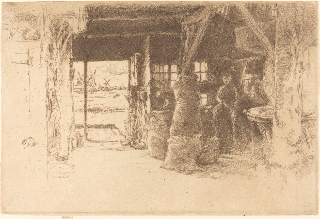 Młyn autorstwa James Abbott McNeill Whistler