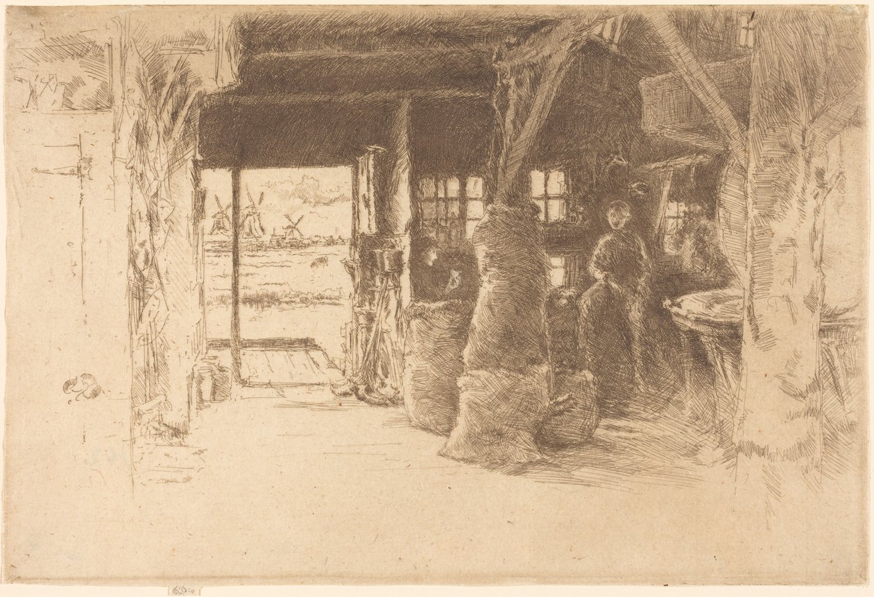 Młyn autorstwa James McNeill Whistler