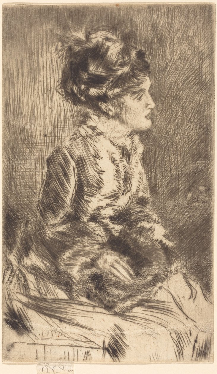 Mufka autorstwa James McNeill Whistler
