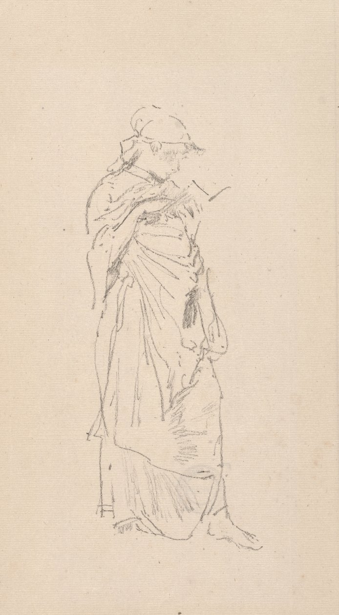 Powieść - czytająca dziewczyna autorstwa James McNeill Whistler