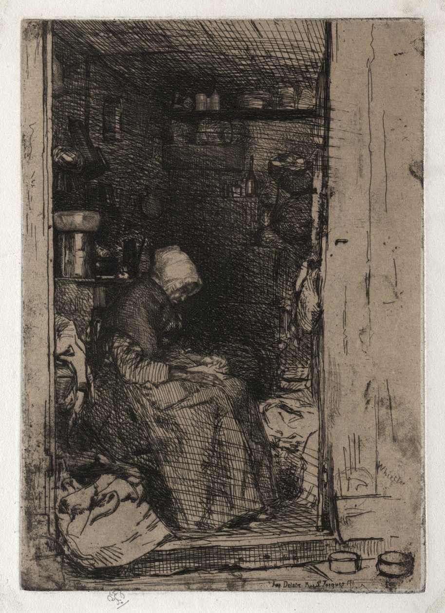 Stara szmaciareczka, nr 10 autorstwa James McNeill Whistler