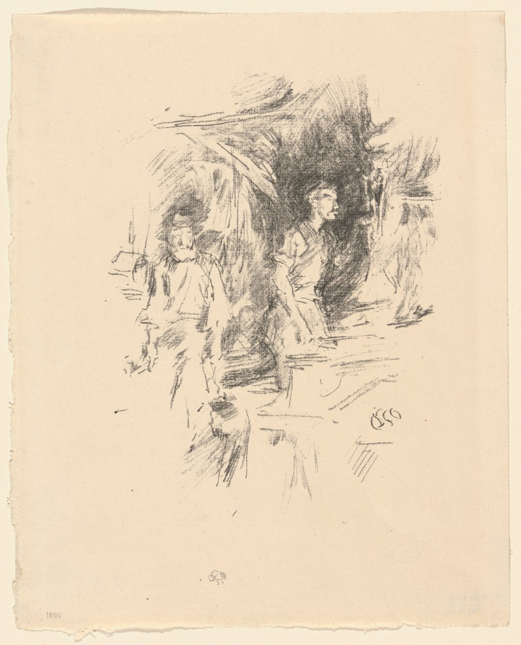Historia starego Smitha autorstwa James McNeill Whistler