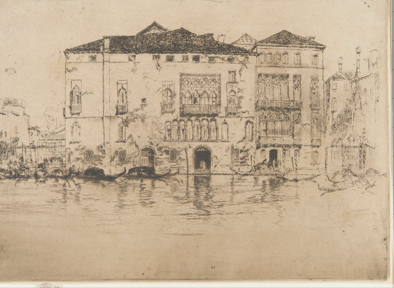 Pałace autorstwa James Abbott McNeill Whistler