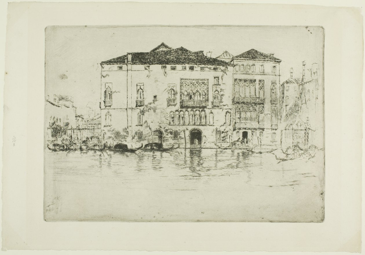 Pałace autorstwa James Abbott McNeill Whistler