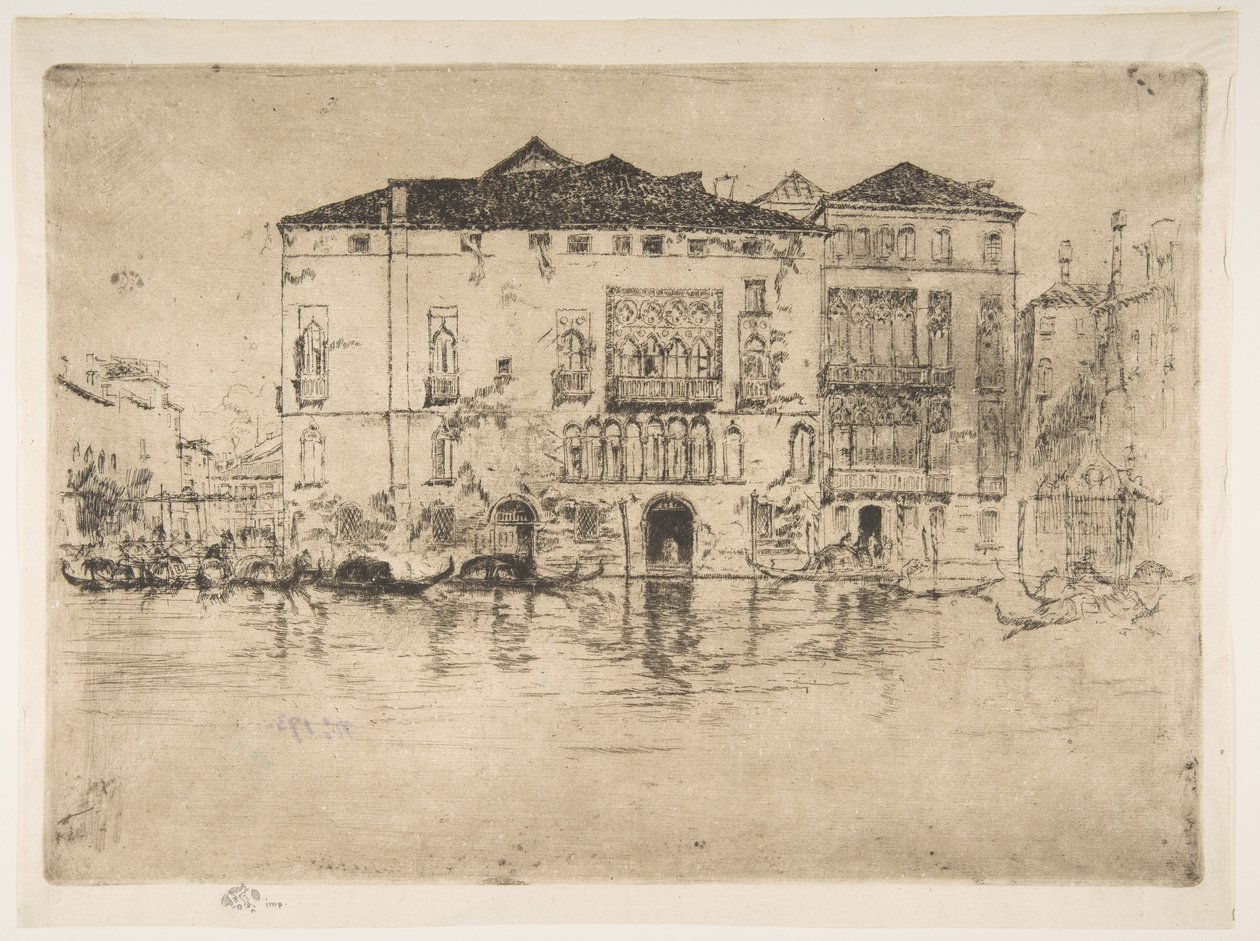 Pałace autorstwa James McNeill Whistler