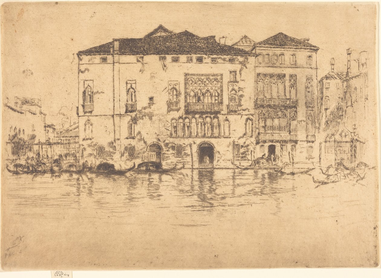Pałace autorstwa James McNeill Whistler