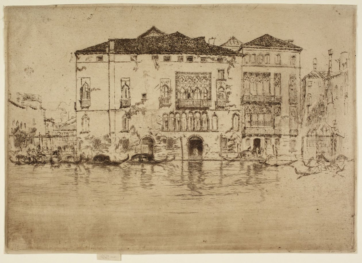 Pałace autorstwa James McNeill Whistler