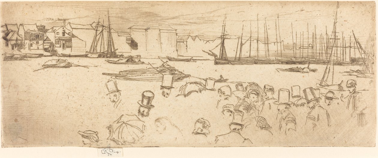 Łódka za grosz autorstwa James Abbott McNeill Whistler