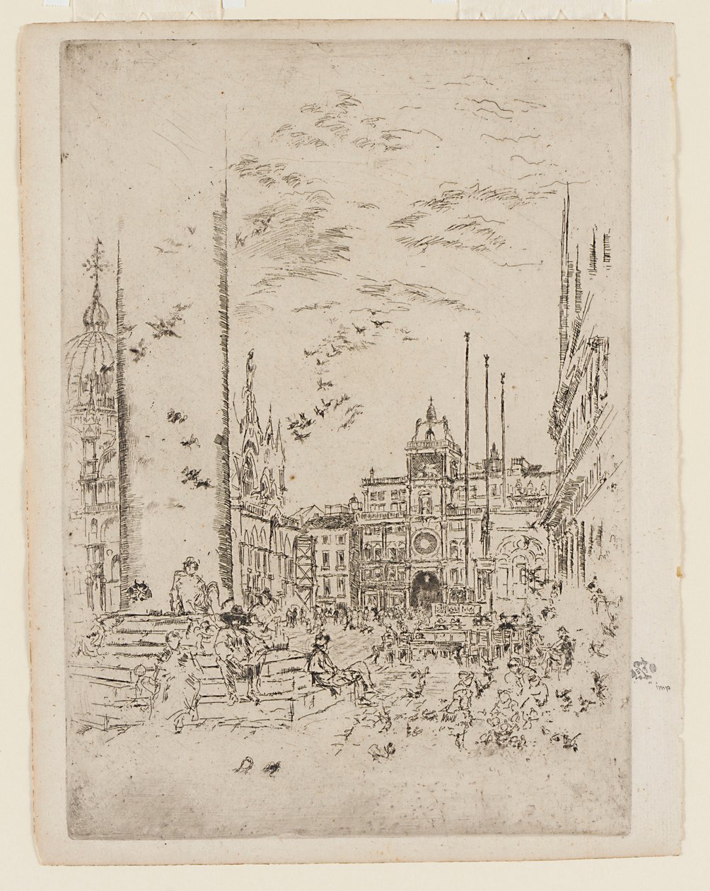 Piazzetta autorstwa James Abbott McNeill Whistler