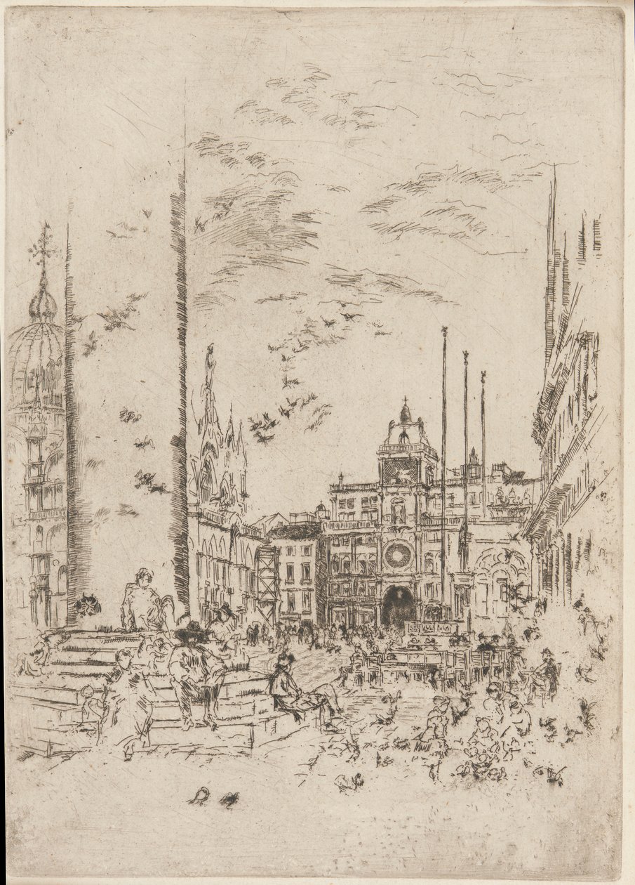 Piazzetta autorstwa James Abbott McNeill Whistler