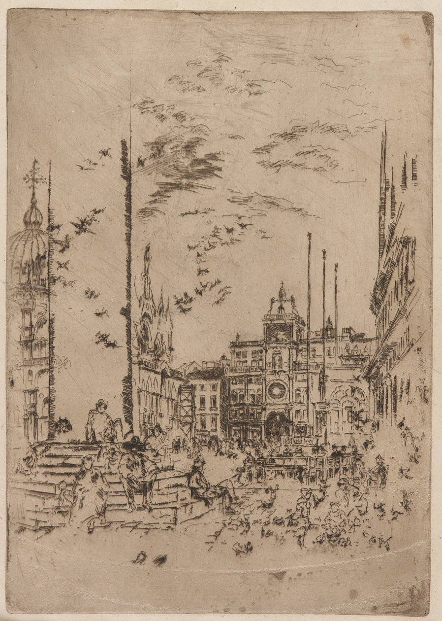 Piazzetta autorstwa James Abbott McNeill Whistler