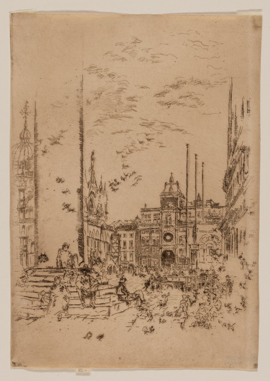 Piazzetta autorstwa James McNeill Whistler