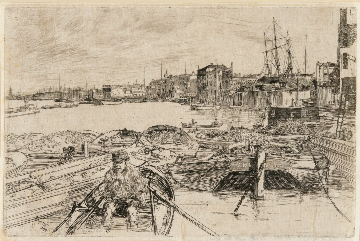 Basen autorstwa James Abbott McNeill Whistler