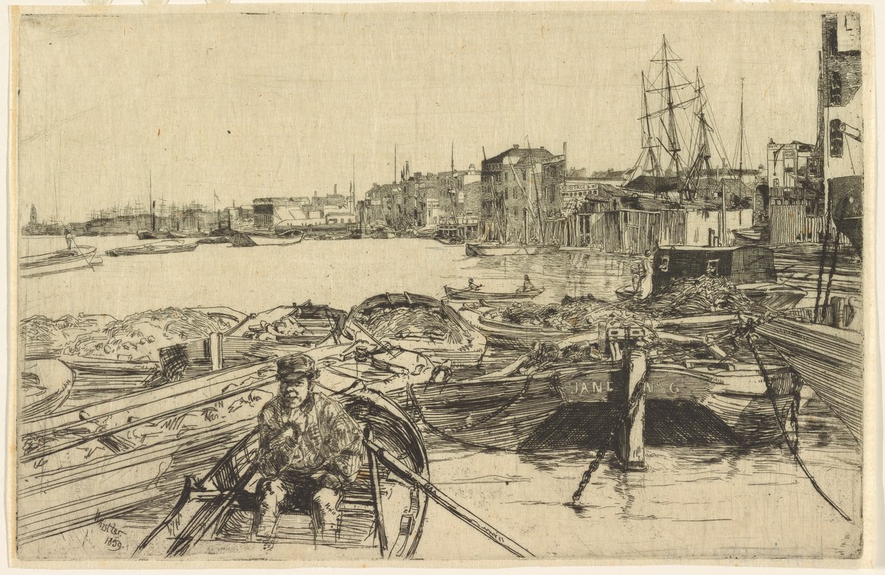 Basen autorstwa James Abbott McNeill Whistler