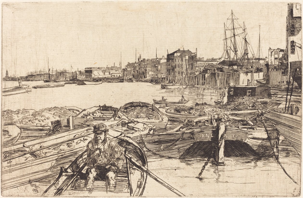 Basen autorstwa James Abbott McNeill Whistler
