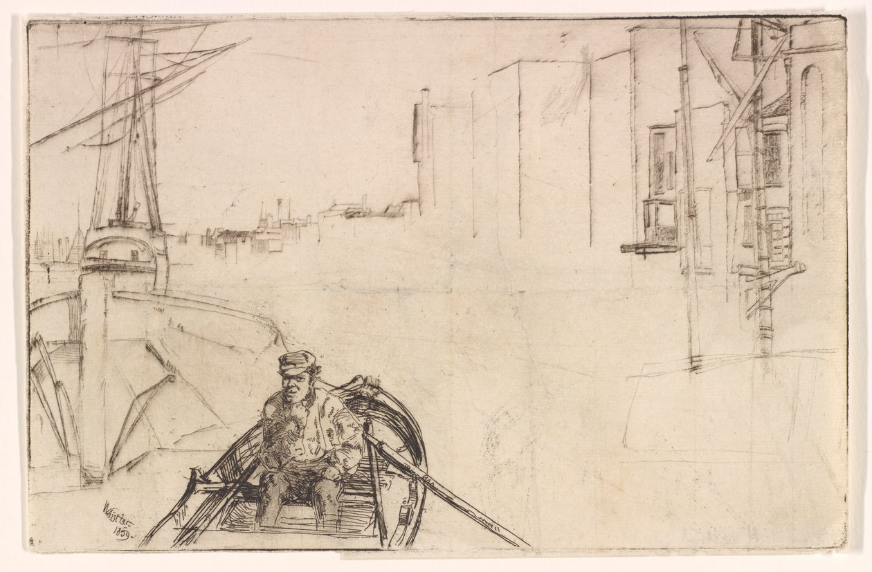 Basen autorstwa James Abbott McNeill Whistler