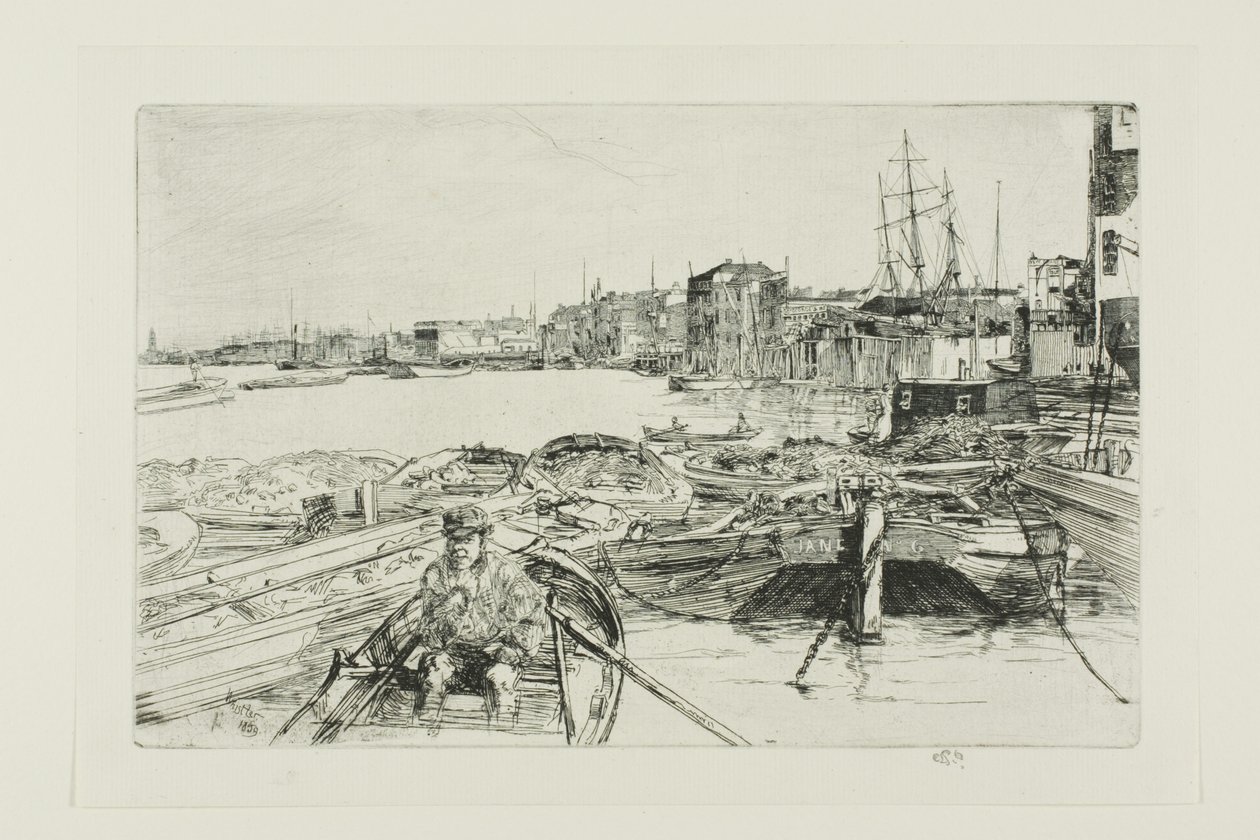 Basen autorstwa James Abbott McNeill Whistler