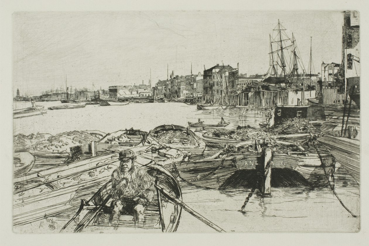 Basen autorstwa James Abbott McNeill Whistler