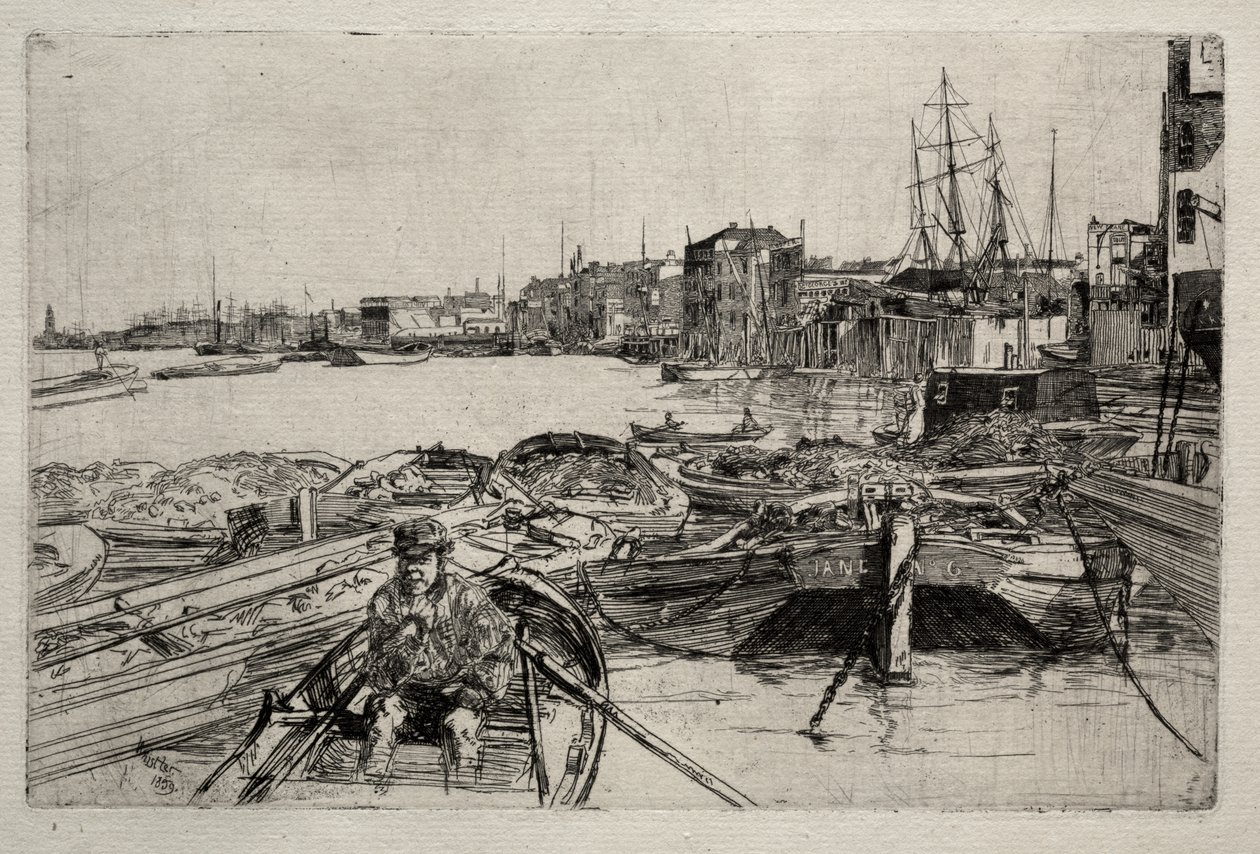 Basen autorstwa James McNeill Whistler