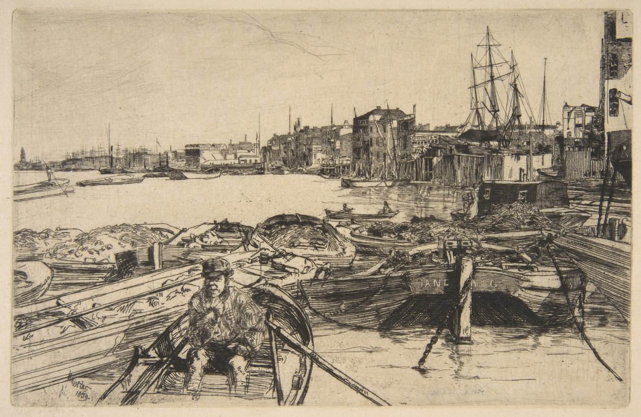 Sadzawka autorstwa James McNeill Whistler