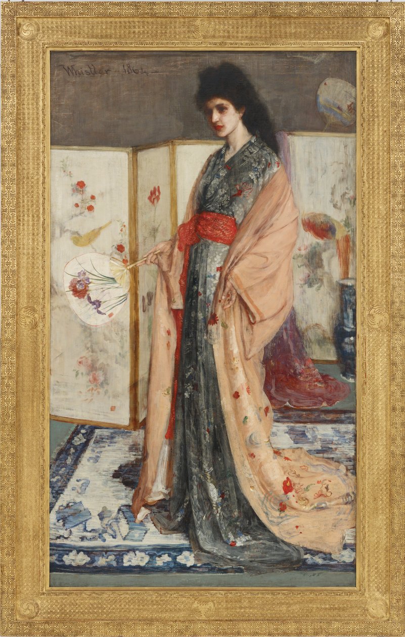 Księżniczka z Krainy Porcelany autorstwa James Abbott McNeill Whistler