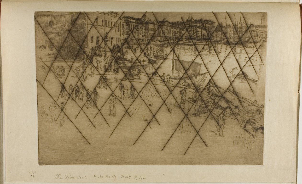Riva autorstwa James Abbott McNeill Whistler