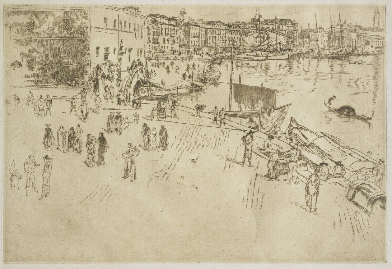„Riva”, nr 1 autorstwa James McNeill Whistler