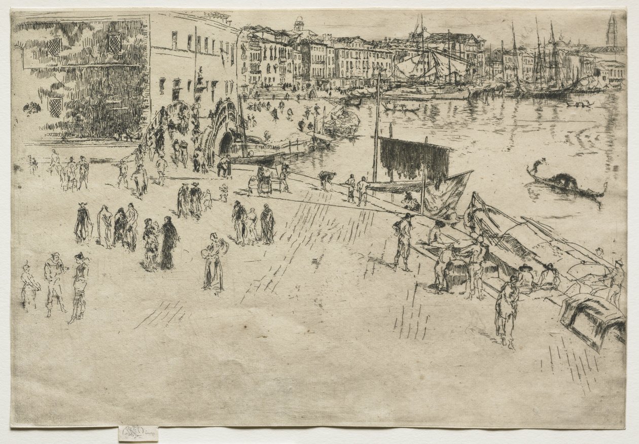 „Riva”, nr 1 autorstwa James McNeill Whistler