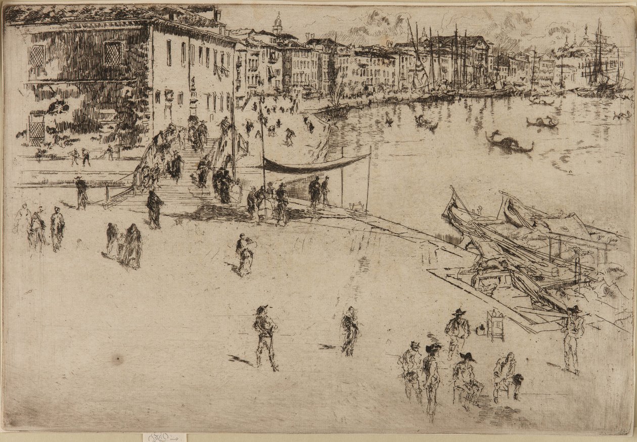 Riva, nr 2 autorstwa James Abbott McNeill Whistler