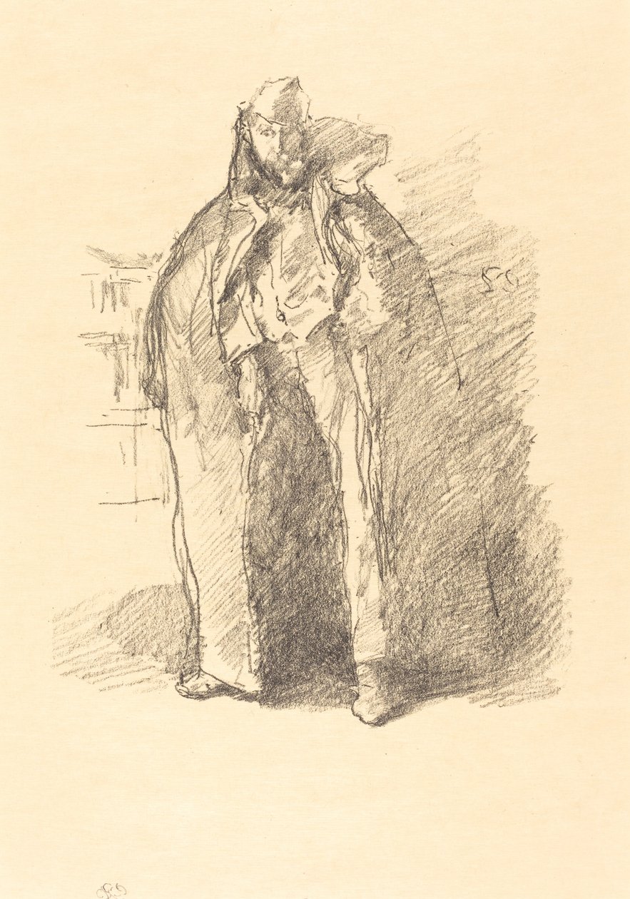 Rosyjski Schube autorstwa James Abbott McNeill Whistler