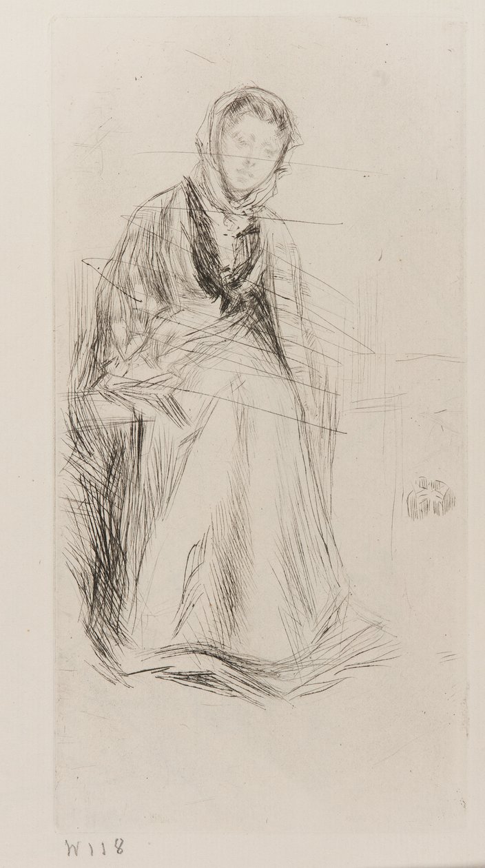 Szkocka wdowa autorstwa James Abbott McNeill Whistler