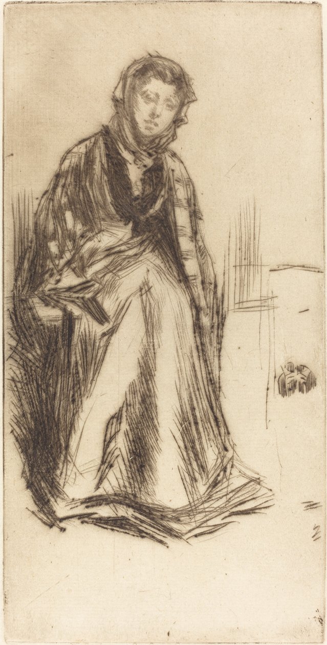 Szkocka wdowa autorstwa James Abbott McNeill Whistler