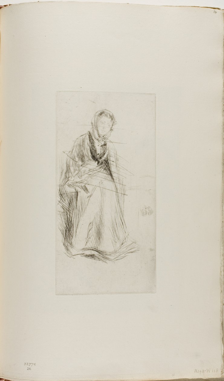 Szkocka wdowa autorstwa James Abbott McNeill Whistler