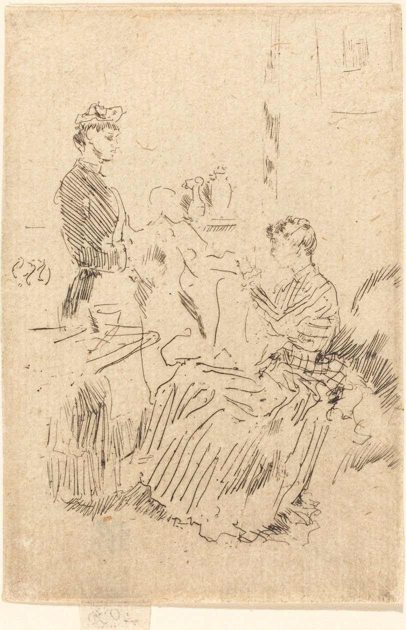 Krawcowa autorstwa James Abbott McNeill Whistler