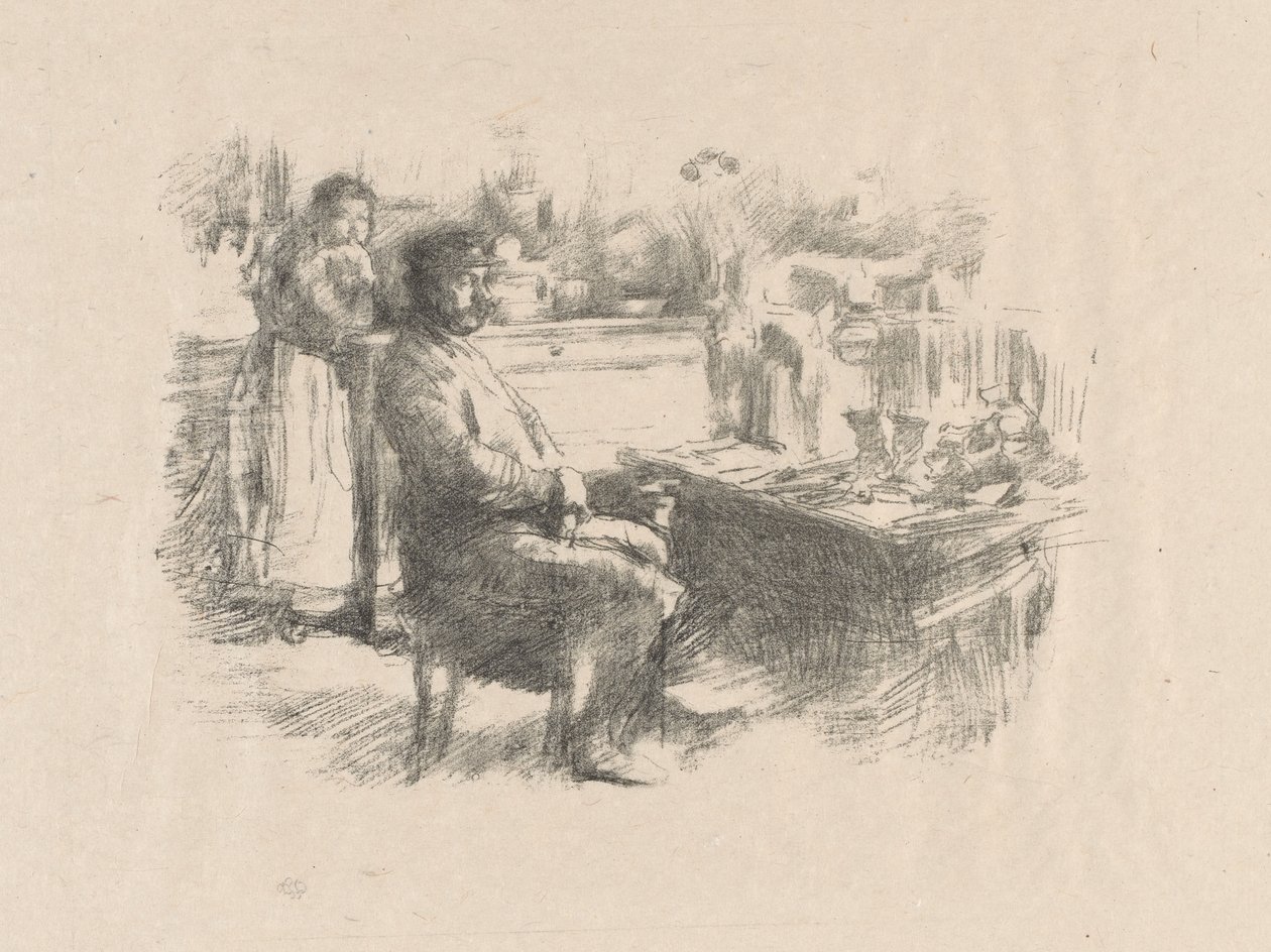 Szewc autorstwa James McNeill Whistler