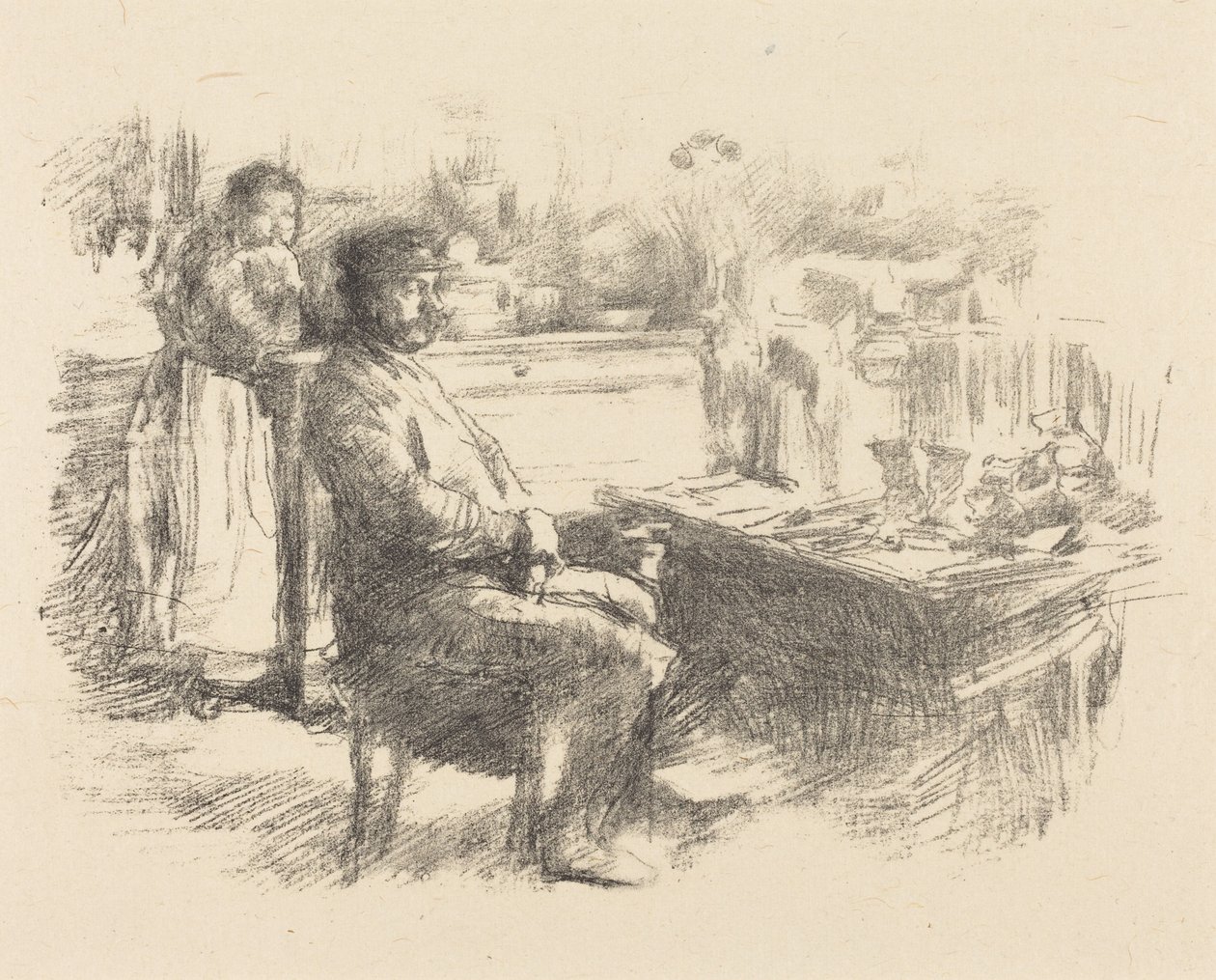 Szewc autorstwa James McNeill Whistler