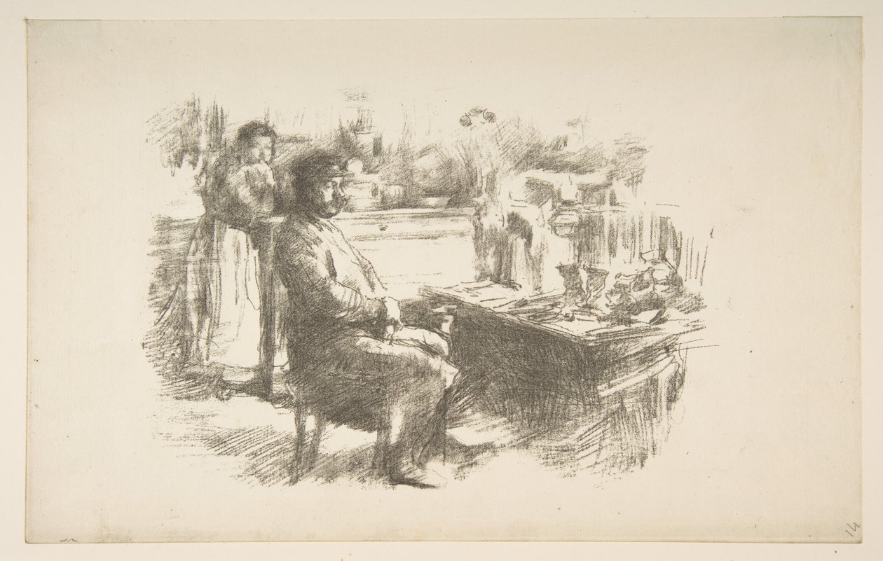 Szewc autorstwa James McNeill Whistler
