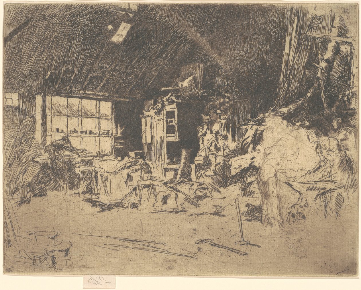 Kuźnia autorstwa James Abbott McNeill Whistler