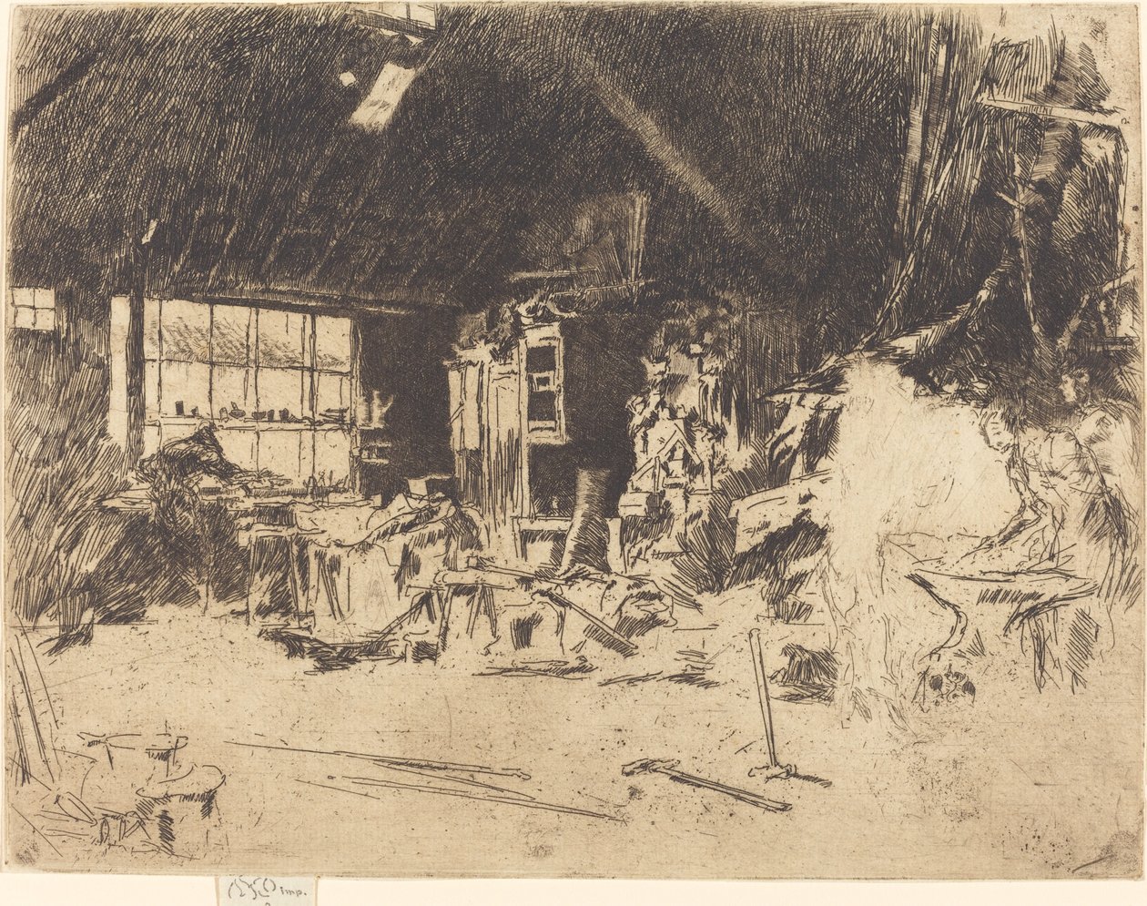 Kuźnia autorstwa James Abbott McNeill Whistler