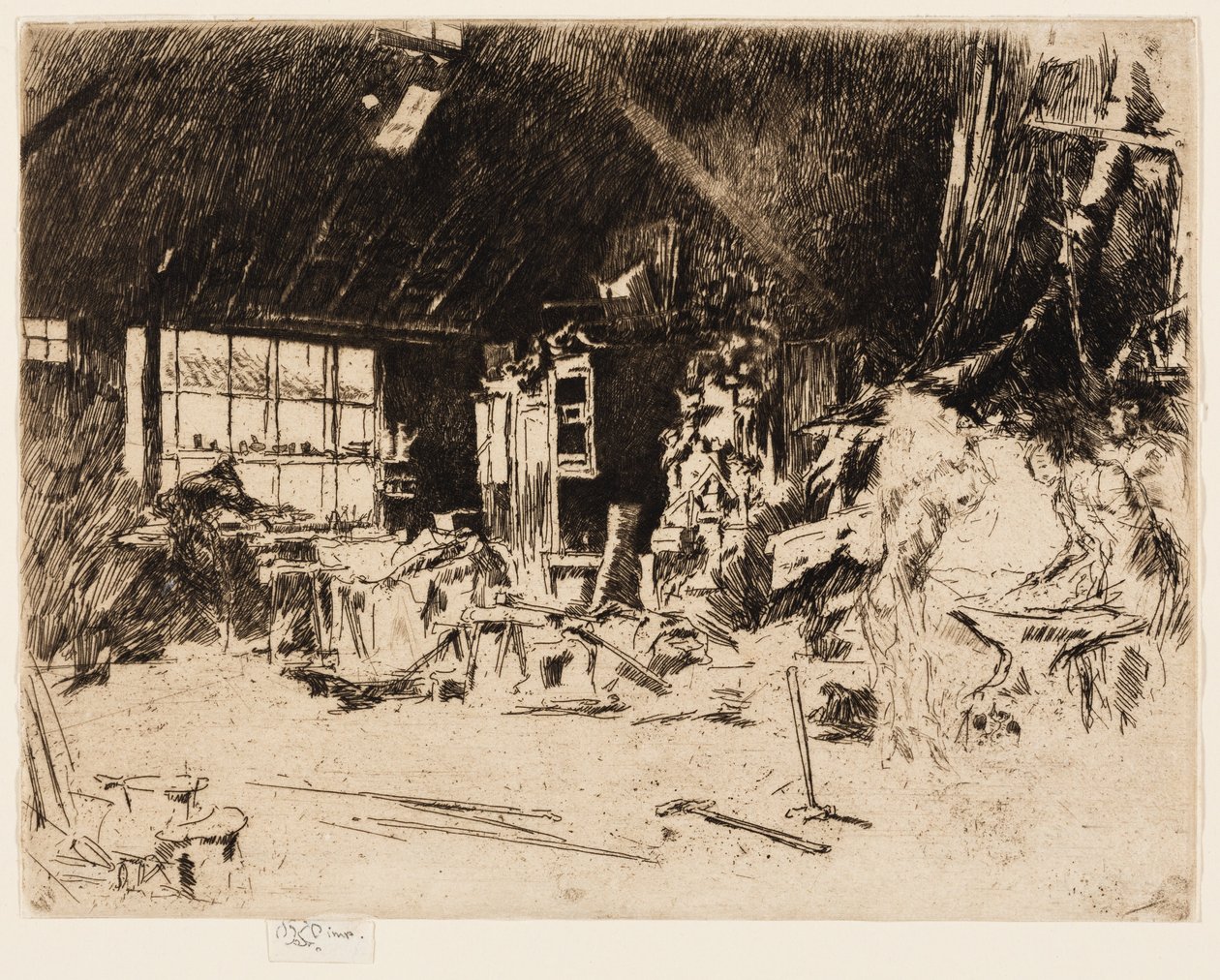 Kuźnia autorstwa James Abbott McNeill Whistler