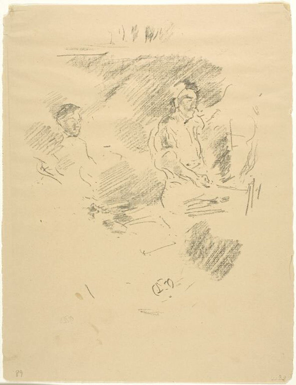 Silne ramię autorstwa James McNeill Whistler