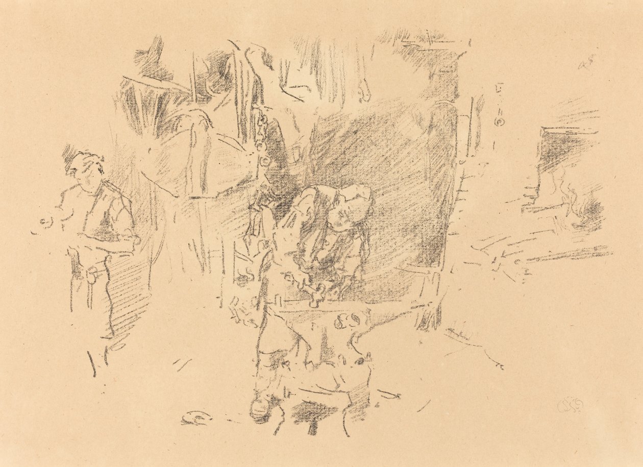 Słoneczna Kuźnia autorstwa James Abbott McNeill Whistler