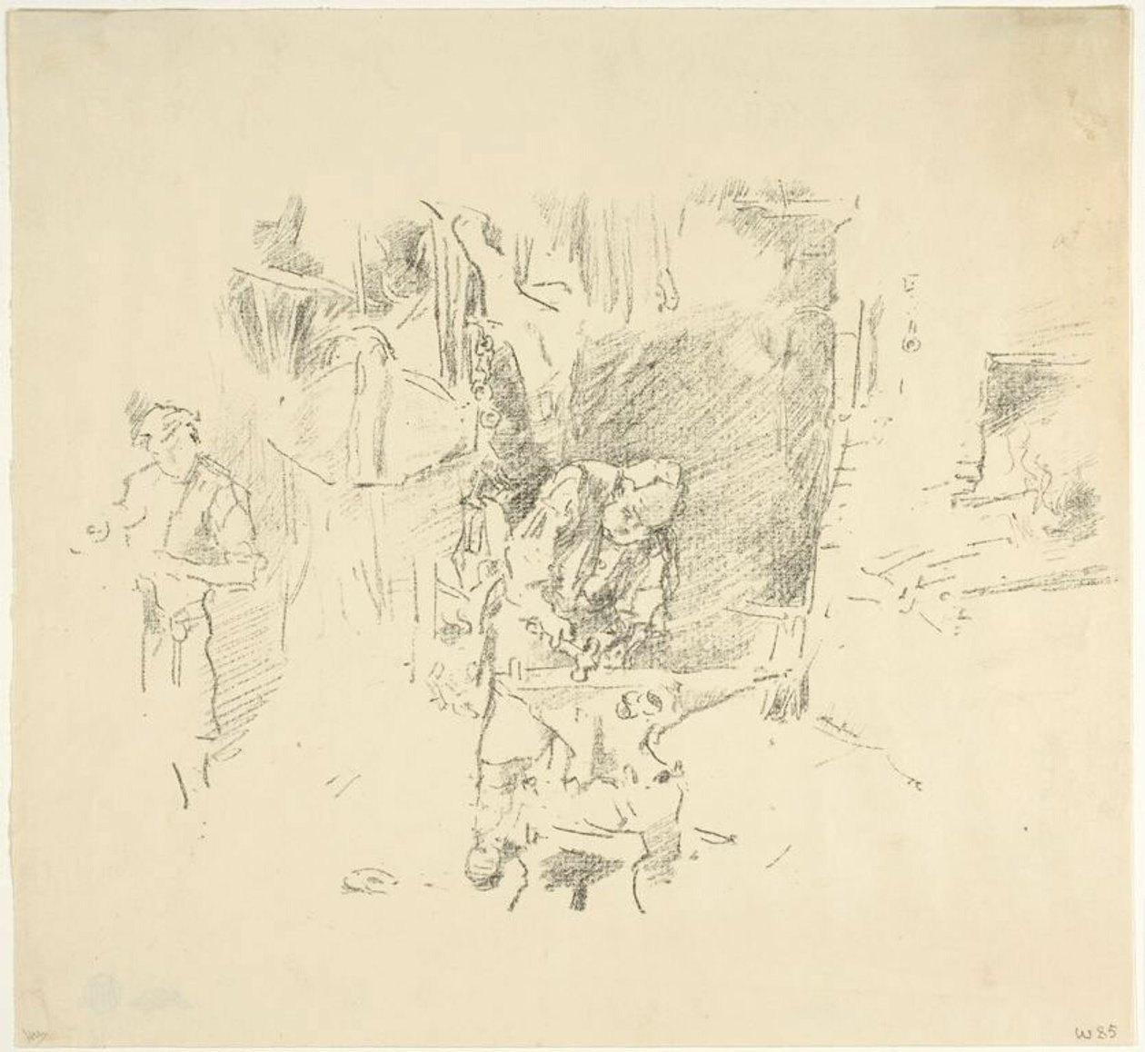 Słoneczna Kuźnia autorstwa James McNeill Whistler