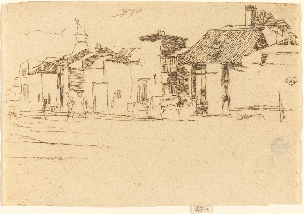 Łabędź, Chelsea autorstwa James Abbott McNeill Whistler