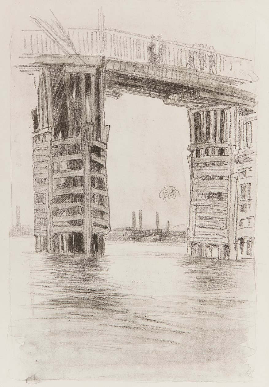 Wysoki most autorstwa James Abbott McNeill Whistler