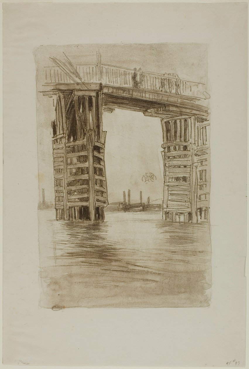 Wysoki most autorstwa James Abbott McNeill Whistler